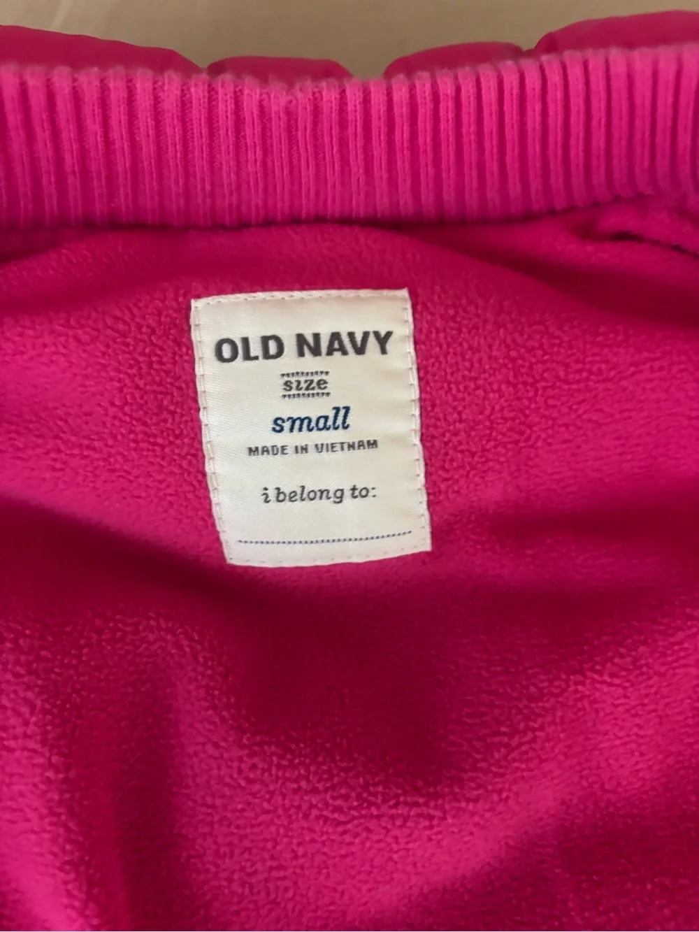 Old Navy Kids Pink Puffer Vest